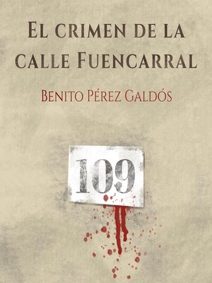 cover image of El crimen de la calle Fuencarral